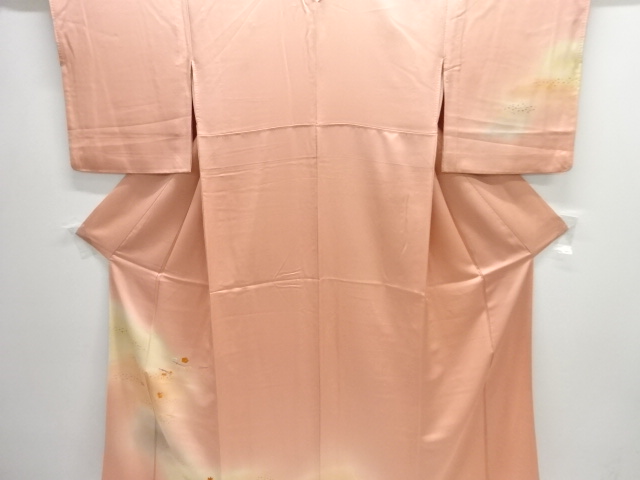 JAPANESE KIMONO / HOMONGI / EMBROIDERY / FUKIYOSE PATTERN